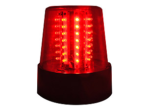 IBIZA,GYROPHARE ROUGE XL A LED JDL010R-LED