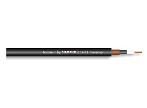 SOMMER CABLE,CABLE INSTRUMENT TRICONE BLACK
